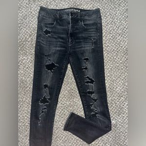 American Eagle Jeans - Super Super Stretch Hi-Rise Jeggings - Size 8